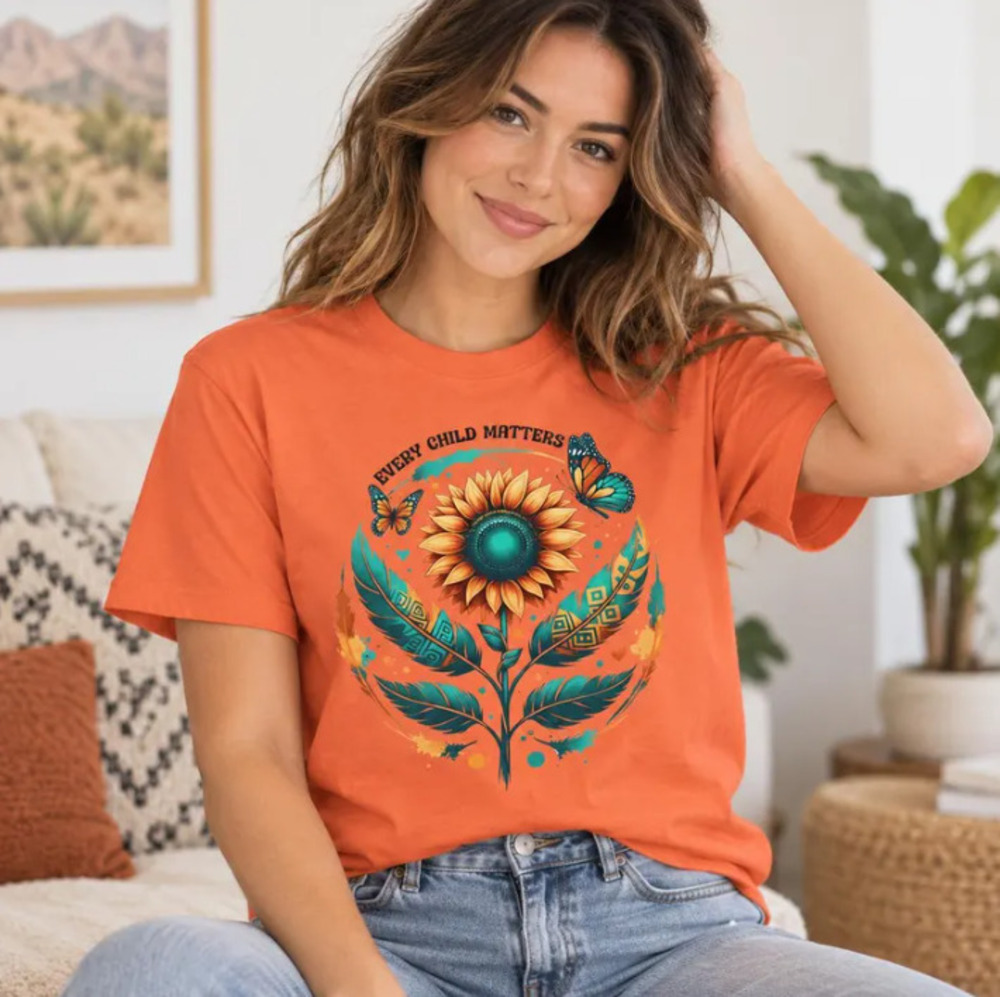 Orange Shirt Day Every Child Matters T-Shirt, Indigenous Owned Business Tee